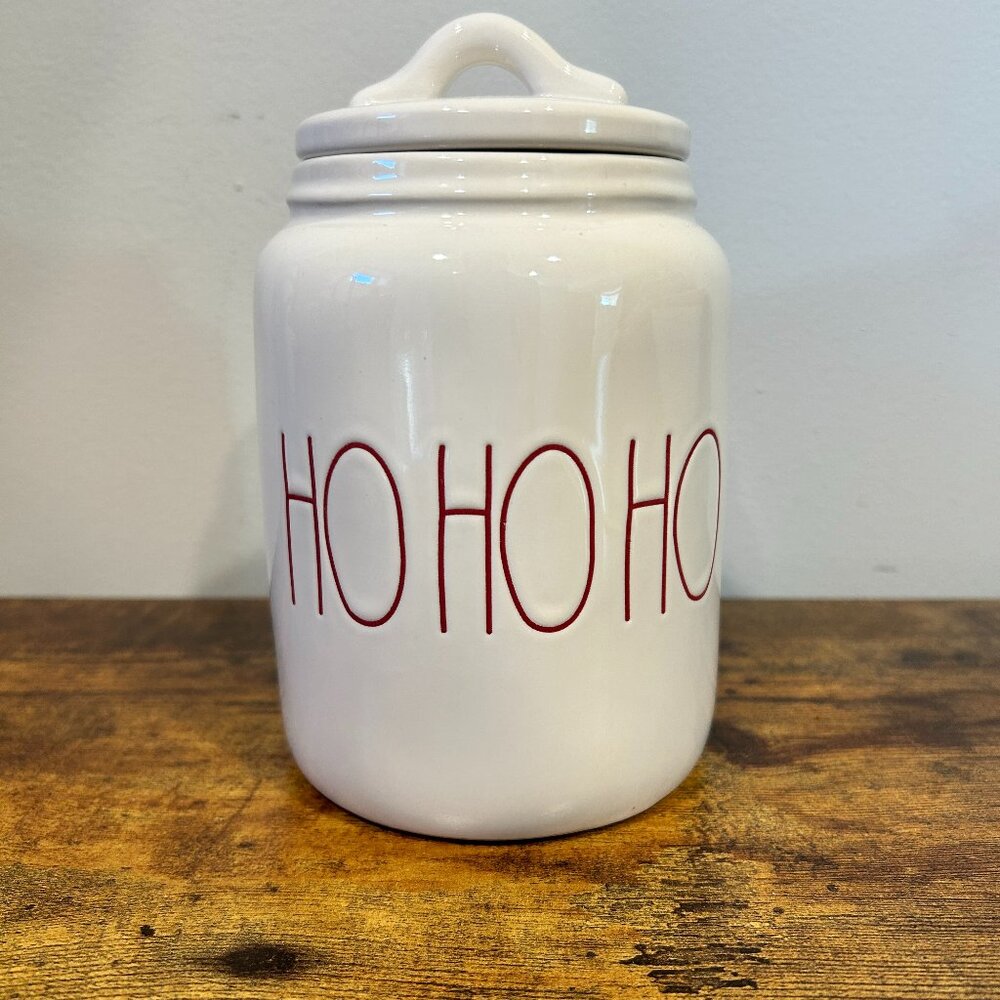 Rae Dunn Baby Ho Ho Ho Canister
